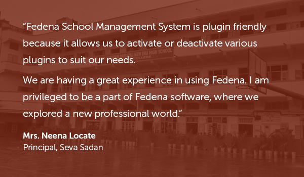 Fedena School ERP Seva Sadan Testimonial