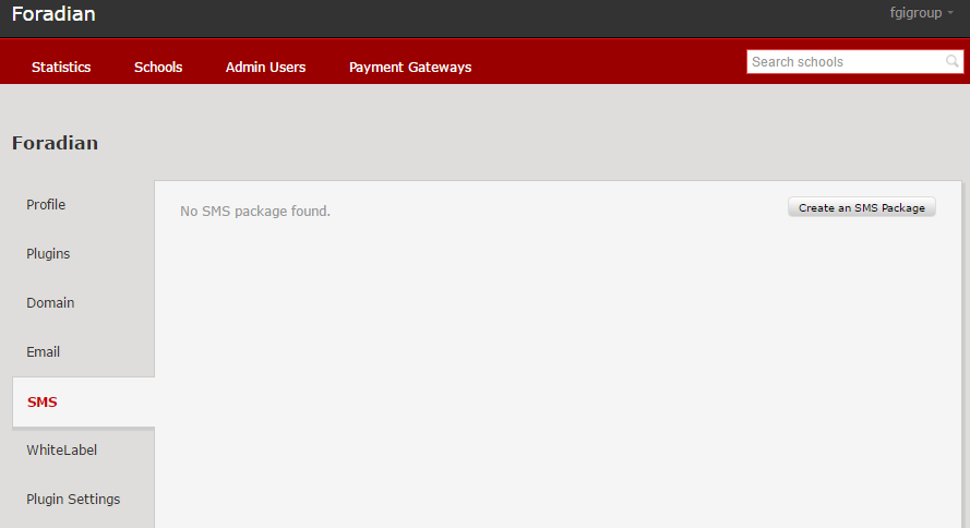 Fedena Multi school erp system screenshot