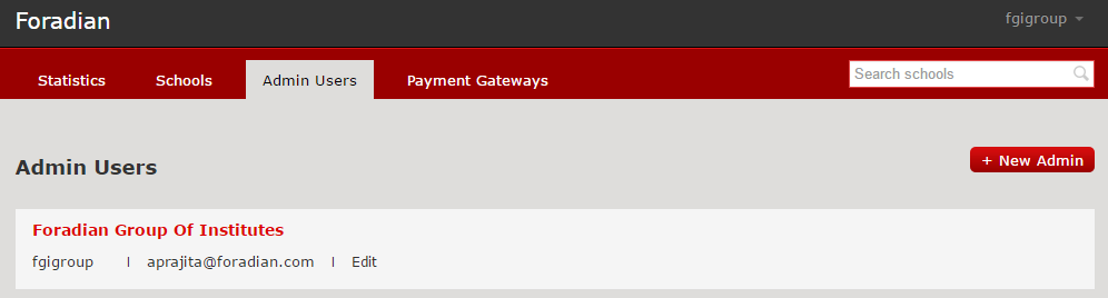 Fedena Multi school erp system screenshot 11