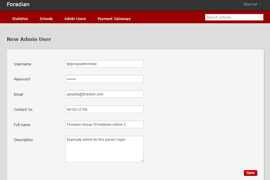 fedena multi school erp system screenshot 12