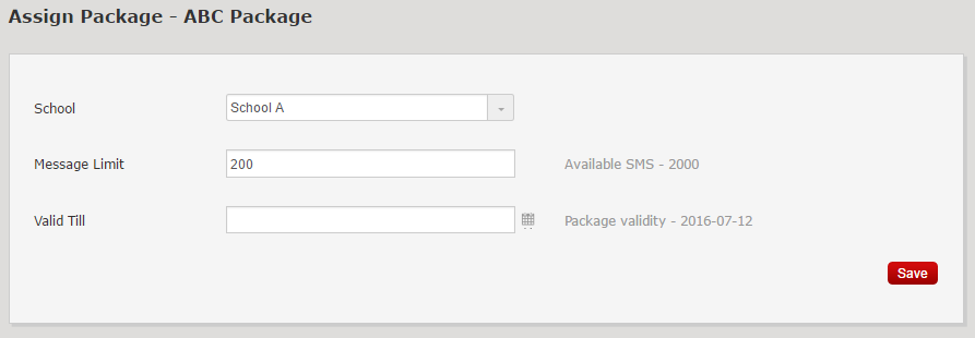 Multi school Fedena erp system screen 4