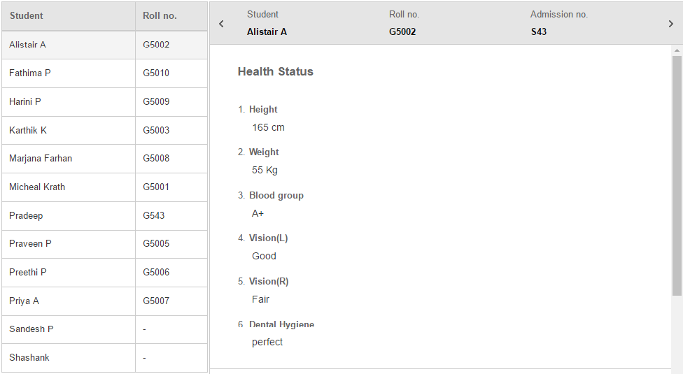 Fedena School ERP Student Records 2