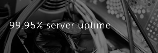 Fedena server uptime image