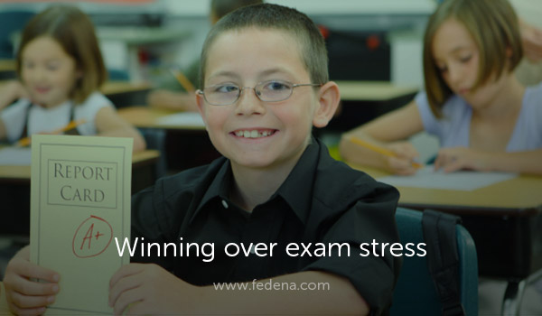 Relieve exam stress fedena blog