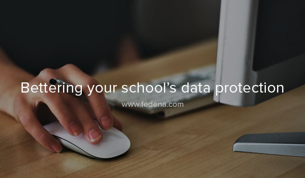 school data protection fedena school erp
