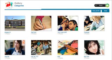 JOPA Academics ERP for Schools Gallery Module